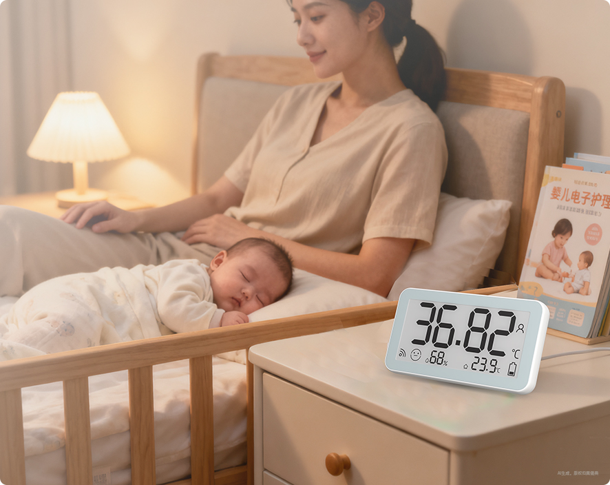 实时直观显示测温方案