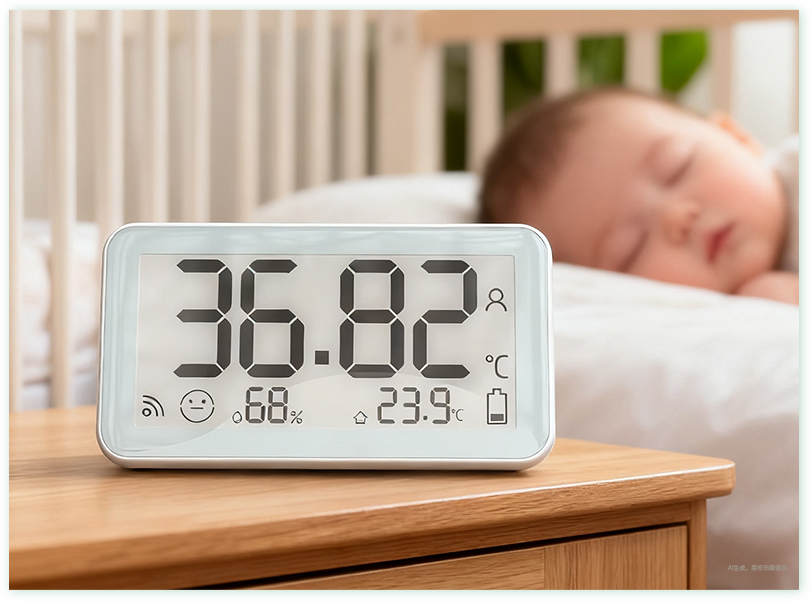 实时直观显示测温方案